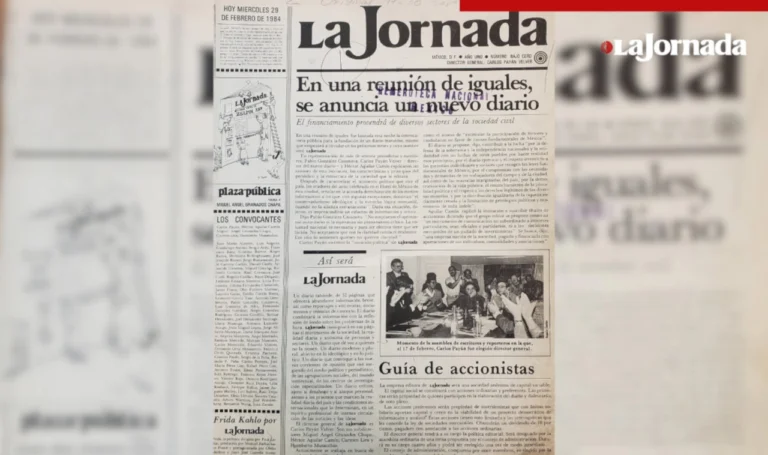 41 años del Diario La Jornada