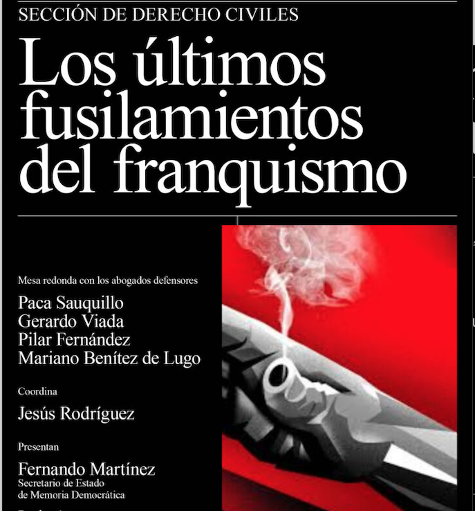 Los últimos fusilamientos del franquismo: ¡Crimen de estado!