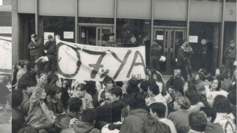 Treinta años de la acampada del 07