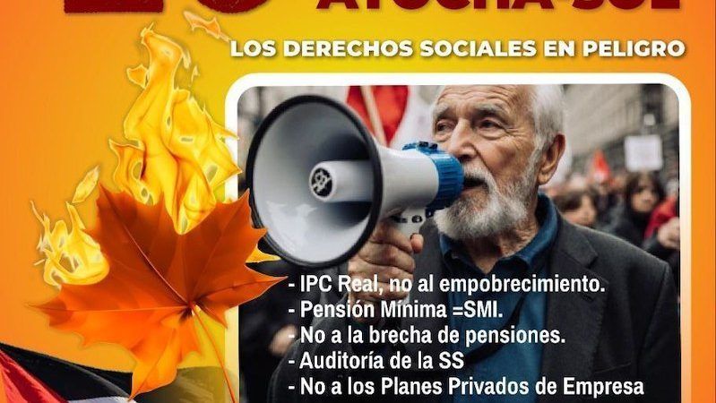 Por unas pensiones públicas y dignas