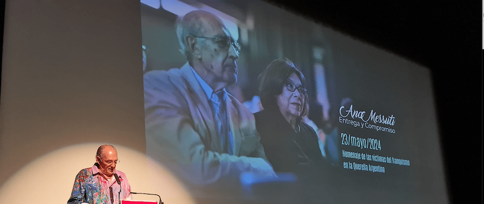 Ana Messuti: un homenaje con JUSTICIA