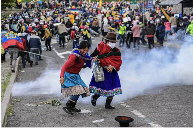 Ecuador en la calle: Noboa reprime y el movimiento indígena resiste