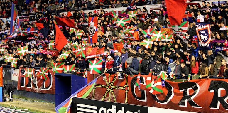 La Policía prohíbe una canción en el estadio de fútbol de El Sadar