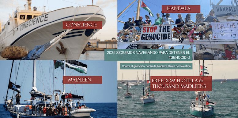 La Coalición de la Flotilla de la Libertad anuncia la ampliación de las navegaciones a Gaza en 2026