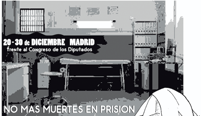 Contra la desasistencia sanitaria en las cárceles ¡Acampada permanente!