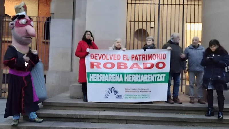 Navarra abre la vía para la recuperación masiva de bienes públicos inmatriculados por la Iglesia