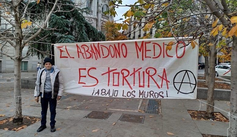 Cuarto día en huelga de hambre ¡Contra la desasistencia sanitaria en las cárceles!
