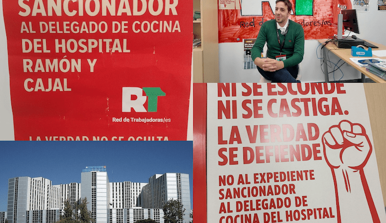 Hospital Ramón y Cajal: la Libertad Sindical y de Expresión ¡Amenazadas!