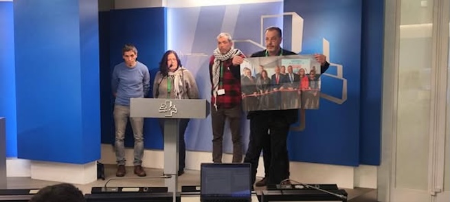 Denuncian en el Parlamento navarro el proyecto de tranvía de CAF en Jerusalén