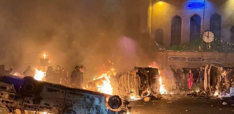 El líder de la República Islámica de Irán quiere provocar un baño de sangre en el país, para mantenerse en el poder