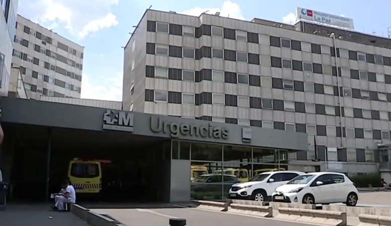 Movilización en el hospital “La Paz”: faltan recursos