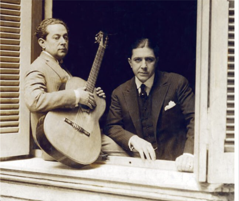 2 de febrero, 1924: El duo Carlos Gardel y José Razzano de regreso en Buenos Aires