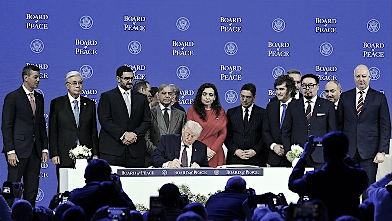 La denominada «Junta de Paz»: Trump gobierna Gaza, y el mundo, como un jefe mafioso