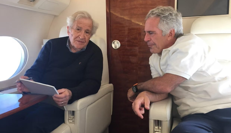 Noam Chomsky, Jeffrey Epstein y la política de la traición