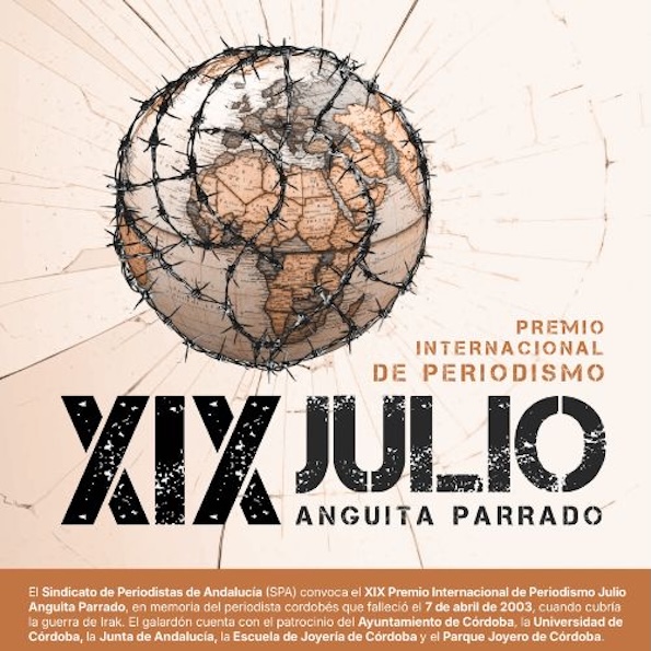 Quedan cinco días para la presentación de candidaturas al Premio Internacional de Periodismo Julio Anguita Parrado