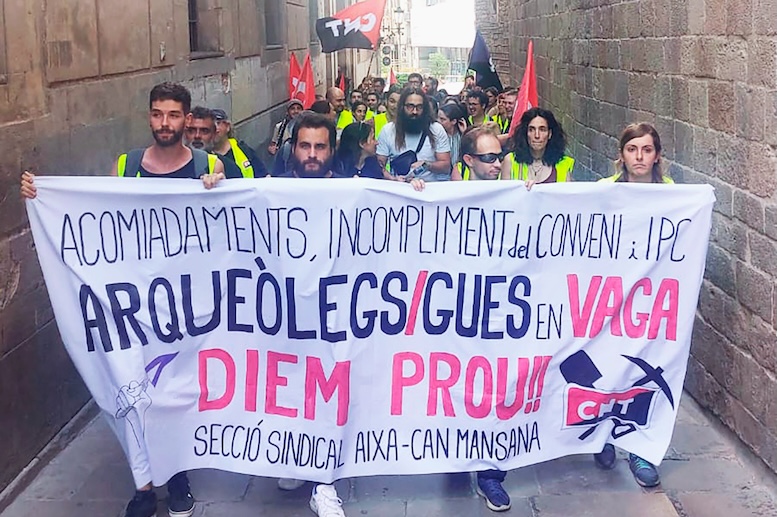 Más de 5 meses de huelga en Aixa–Can Mansana