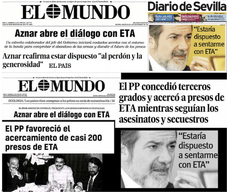 Usted debería saber (II)… el PP no puede vivir sin ETA