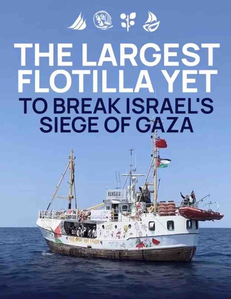 La coalición de flotillas saldrá rumbo a Gaza este mes de abril