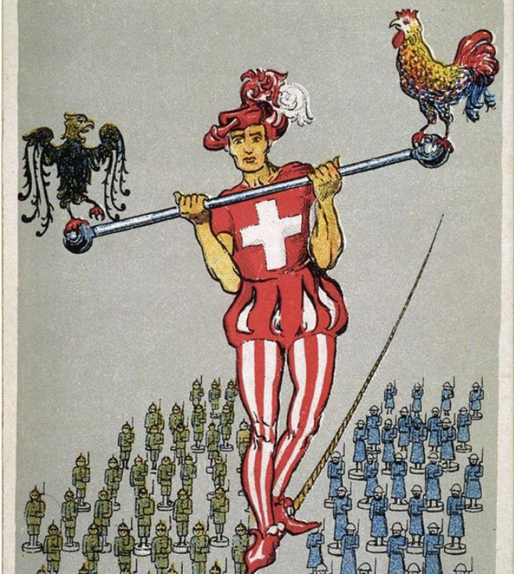 La neutralidad, hoja de parra del imperialismo suizo