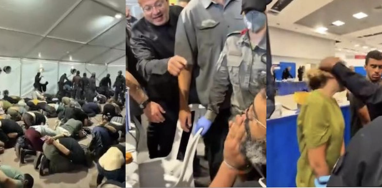 Maltrato y humillación a los activistas de la flotilla secuestrados. Serán liberados hoy al mediodía
