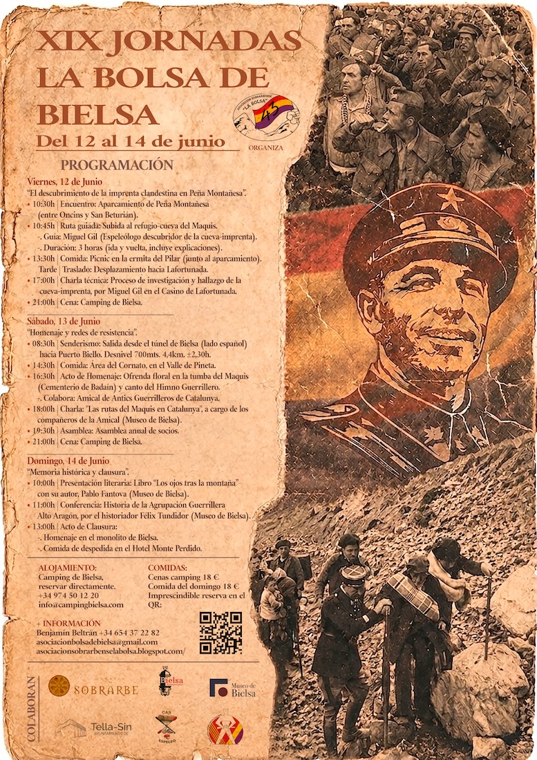 XIX jornadas de la Bolsa de Bielsa 12, 13 y 14 de junio