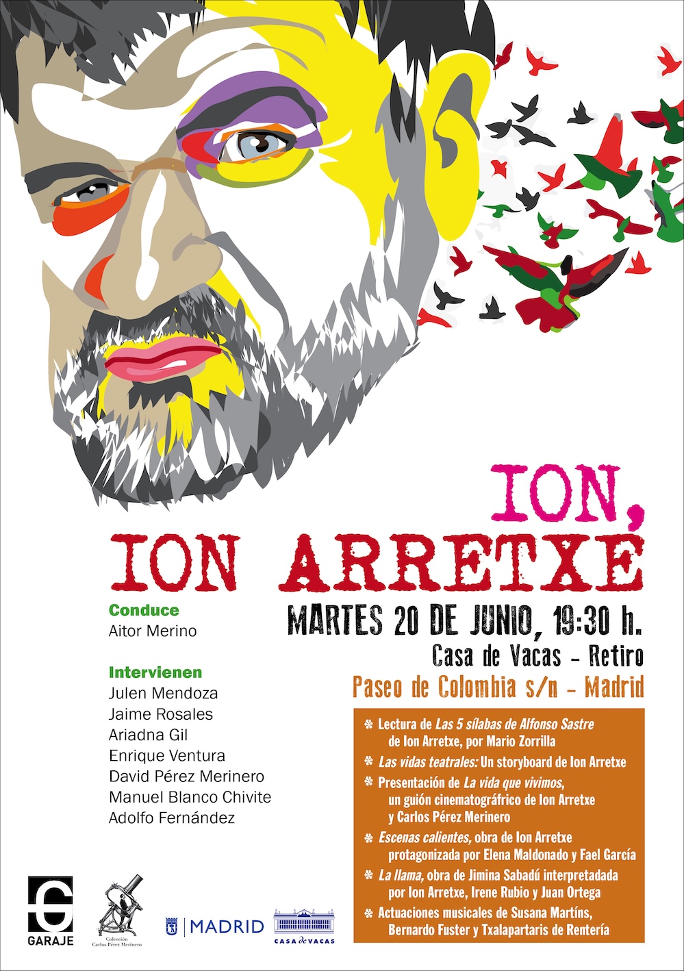 Homenaje al escritor y cineasta Ion Arretxe