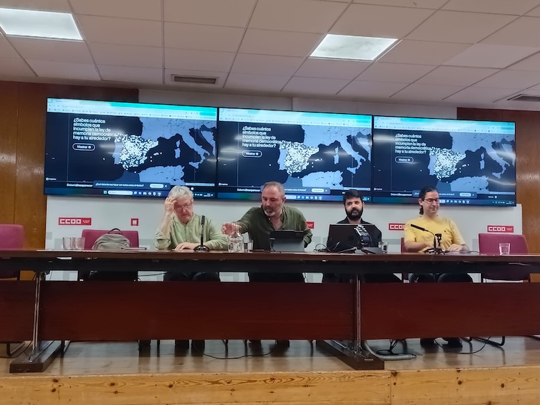 Se ha presentado la aplicación web de símbolos franquistas ‘Debería Desaparecer’