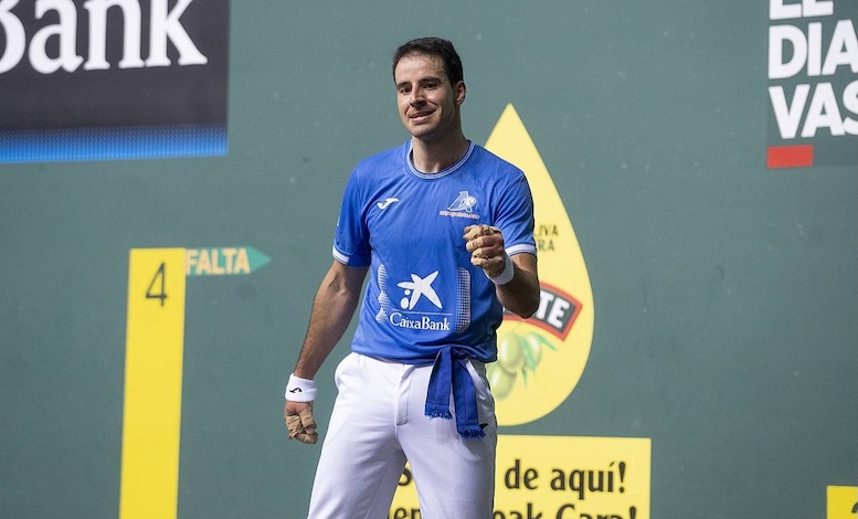 Darío Gómez entra en el Olimpo de la pelota vasca
