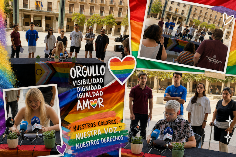 Presentación de la Red LGTBIQA+ de Aragón y el Orgullo 2026