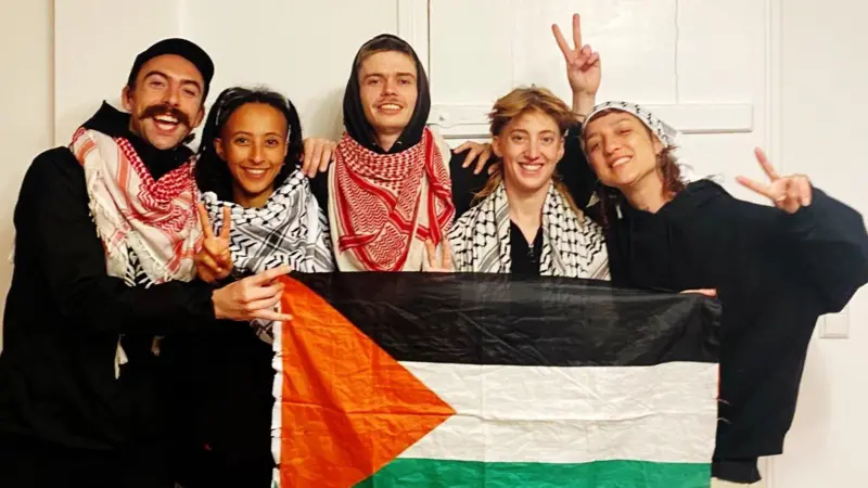 Madrid: con las «Cinco de Ulm», con la solidaridad con Palestina