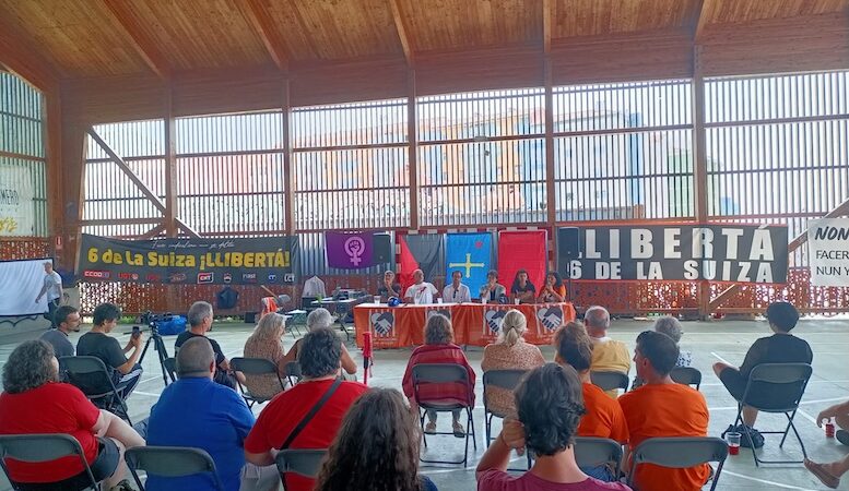 Xixón acogió una solidaria Xuntanza Antirrepresiva