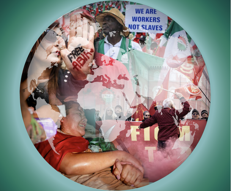 Los derechos laborales bajo ataque: el avance global de la represión antisindical