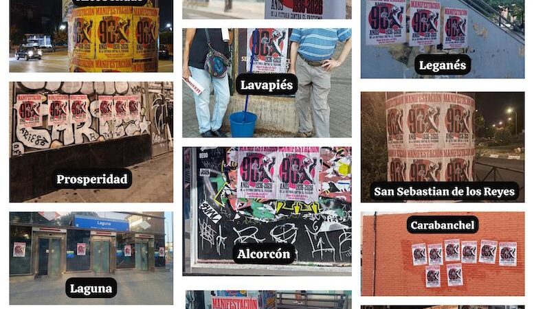 Madrid revive el 90º aniversario de la gesta antifascista con una manifestación unitaria en Vallecas