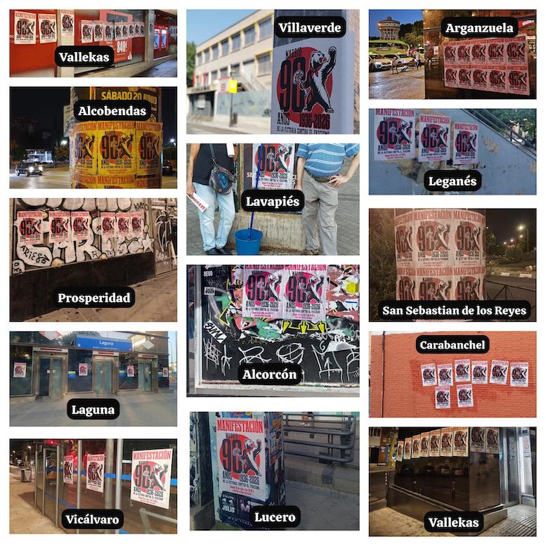 Madrid revive el 90º aniversario de la gesta antifascista con una manifestación unitaria en Vallecas