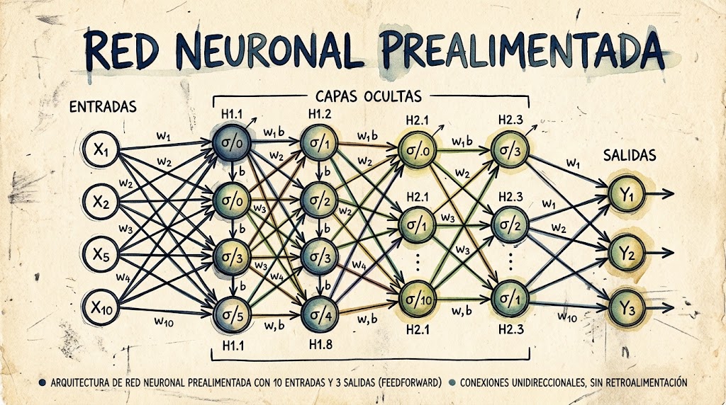 Red neuronal prealimentada