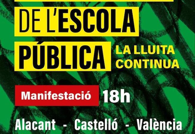 País Valenciá: assemblees, sindicats i entitats educatives convoquen mobilitzacions per a l’inici de curs