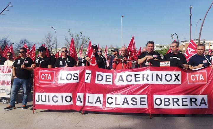 Los siete de Acerinox: un juicio de 28 millones y el derecho de huelga en el centro del debate