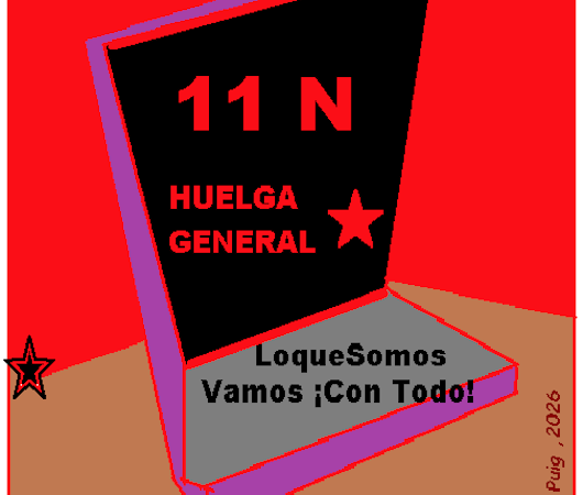 LoQueSomos se suma a la huelga general del 11N