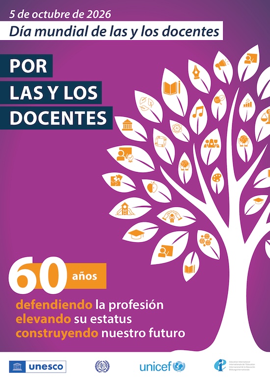 5 de octubre, Día Mundial de las y los Docentes