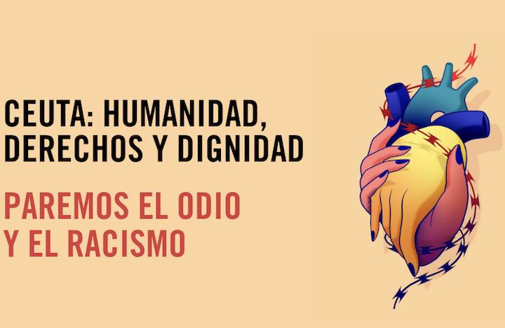 Paremos el odio, el racismo y las violaciones de derechos en Ceuta ¡Nos movilizamos!