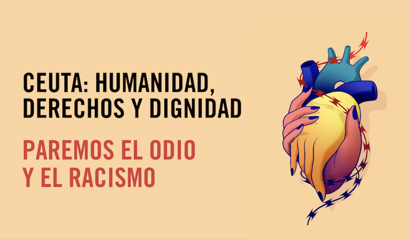 Paremos el odio, el racismo y las violaciones de derechos en Ceuta ¡Nos movilizamos!