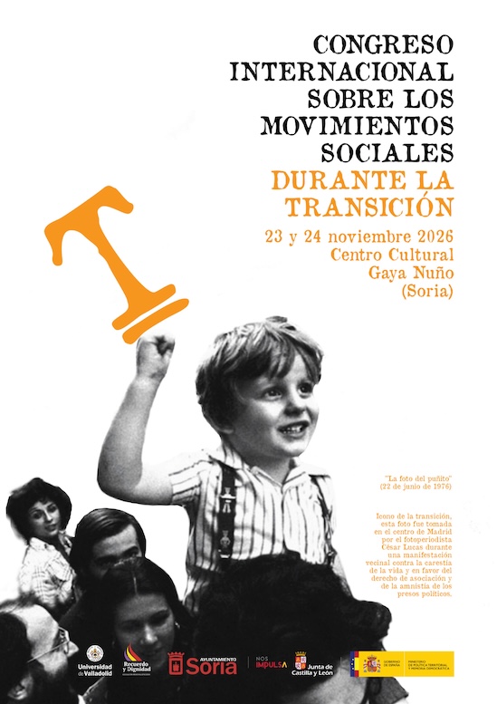 Soria: Congreso Internacional sobre los Movimientos Sociales durante la Transición