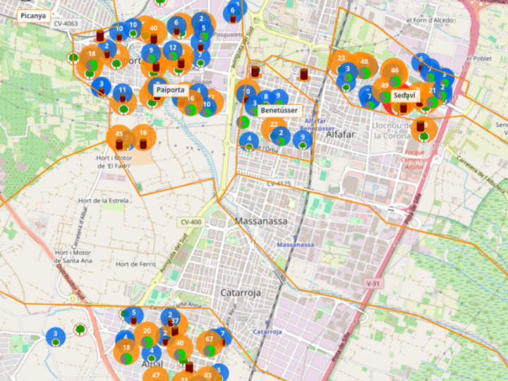 “Ací falta un arbre – Ecomapatge 2026” registra en un cap de setmana 148.000 punts negres de l’arbratge urbà