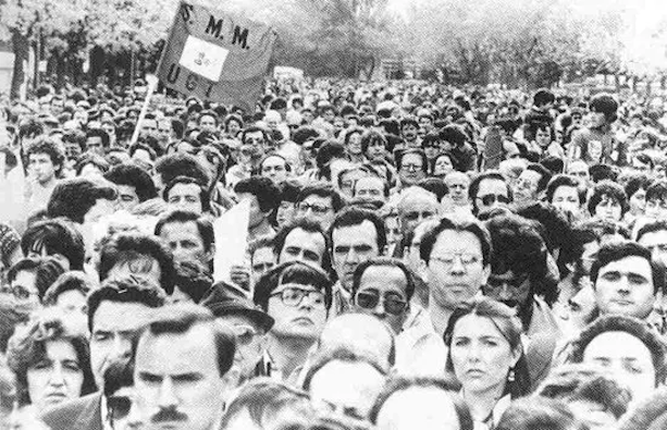 La modélica transición. Sangres de Octubre 1976-1983