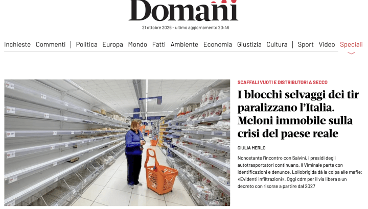 El juicio contra dos periodistas del diario Domani (Italia) amenaza la libertad de prensa y el periodismo de investigación