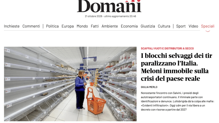 El juicio contra dos periodistas del diario Domani (Italia) amenaza la libertad de prensa y el periodismo de investigación