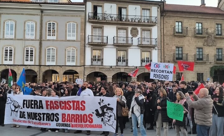 Asturies Antifascista responde a la visita del ultraderechista Abascal