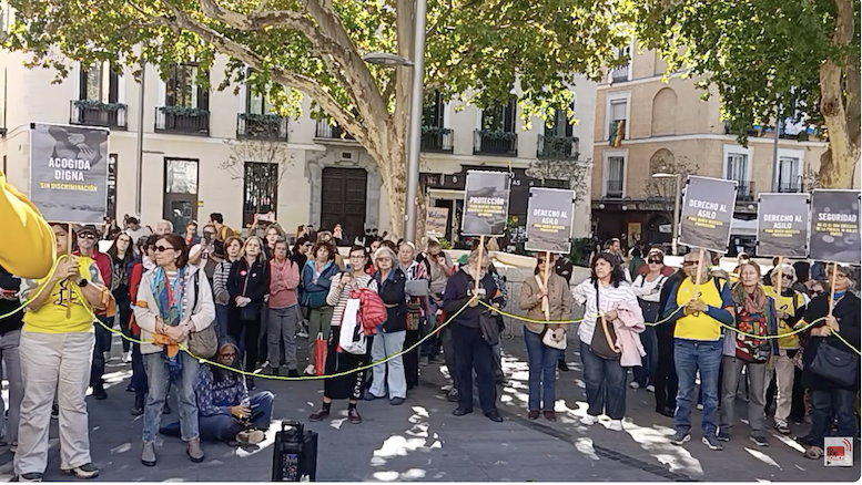 Concentración contra el racismo de Madrid: «No hemos aprendido nada con Ceuta»