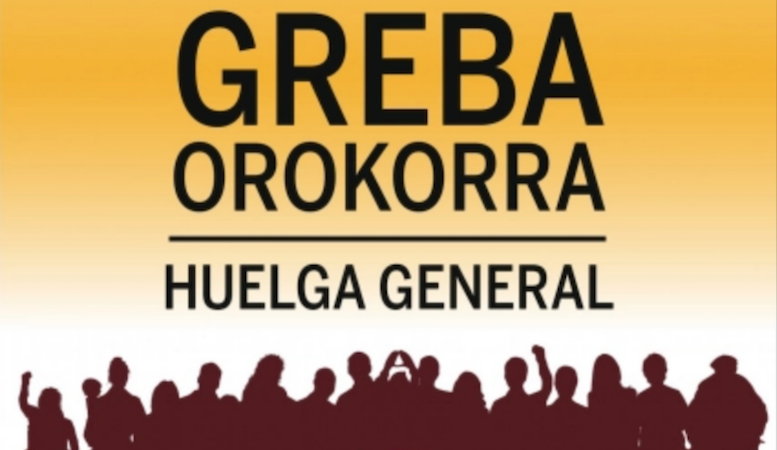 ESK-k Greba Orokorrara deitzen du | ESK llama a la Huelga General