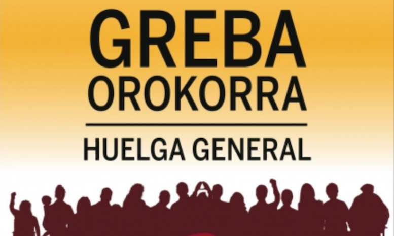 ESK-k Greba Orokorrara deitzen du | ESK llama a la Huelga General